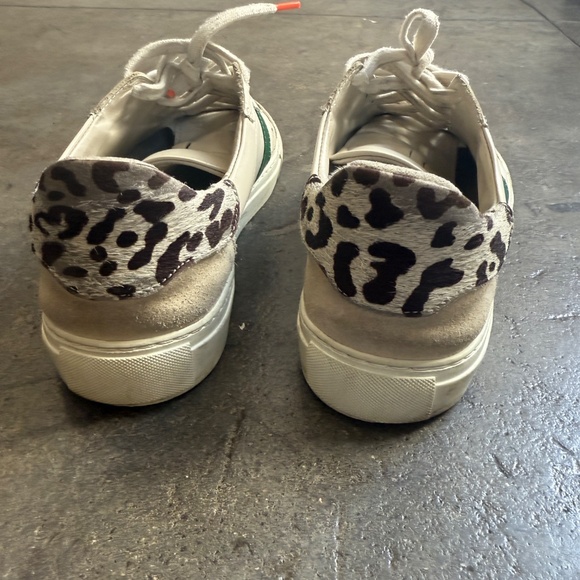 Axel Arigato Leather sneakers w/ Cheetah fur back - Picture 4 of 6
